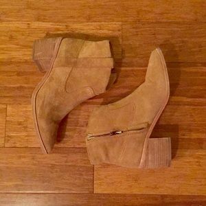 Madewell Suede Ankle Boots